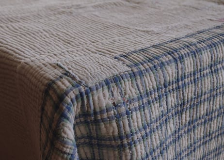 インド｜ヴィンテージラリーキルト｜約140cm×180cm｜送料無料