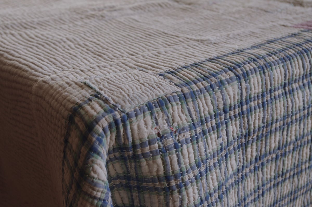 ヴィンテージラリーキルト インド｜ヴィンテージラリーキルト｜約140cm×180cm｜送料無料