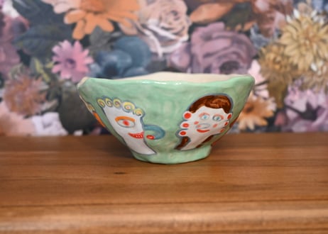 ドイツ｜Biberklau｜ceramics mug cozy cute faces