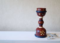 vintage｜Wooden Candle Sticks  ／Flower