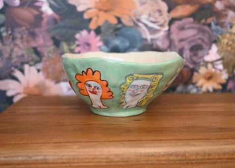 ドイツ｜Biberklau｜ceramics mug cozy cute faces