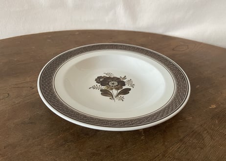 1960's◾️Royal Copenhagen｜Brown Tranquebar Deep Plate