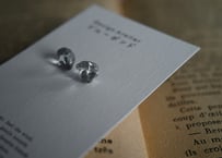 ブルーポンド｜ガラスペアピアス｜14KGF