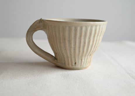 陶芸家「能登実登利」マグカップ
