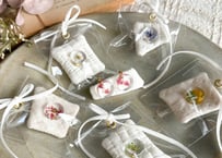 quilting bouquet｜花ピンブローチ各1点