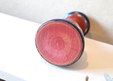 vintage｜Wooden Candle Sticks  ／Flower