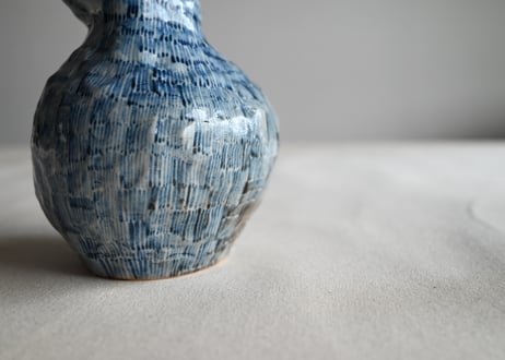 本間 和花子｜陶人形（花器）Ramo