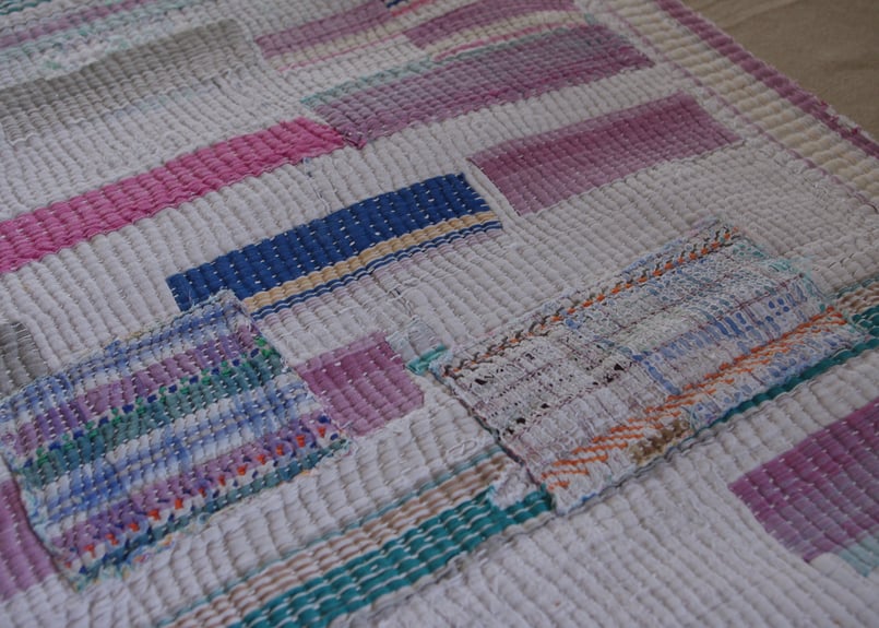 インド｜ヴィンテージラリーキルト｜約140cm×180cm | 雑貨と作家もの
