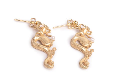 PalnartPoc｜  祥龍ピアス / Aisan dragon