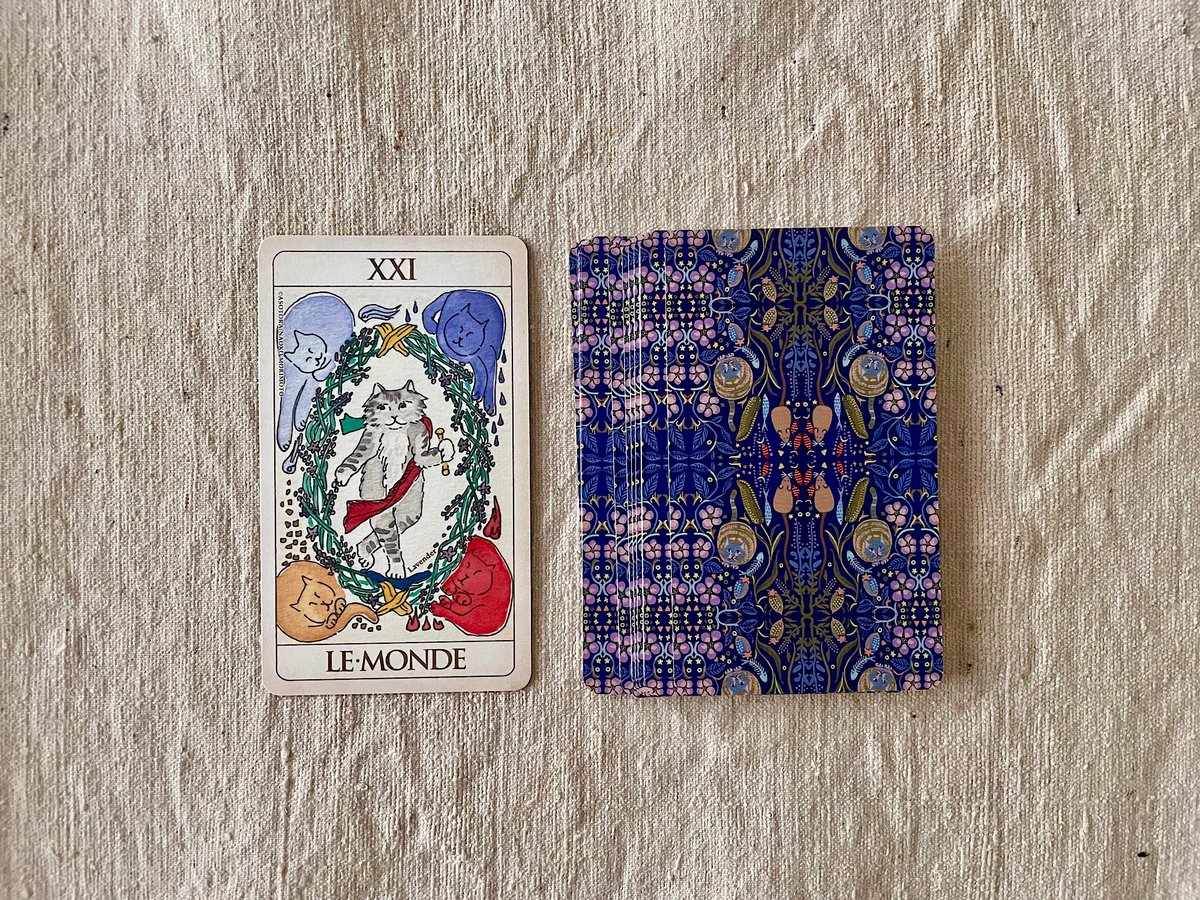 再入荷〉あそびトランプ堂｜CAT AND HERB TAROT | 雑貨と作家もの リリ