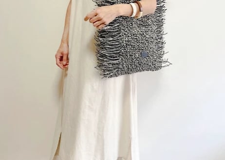 手編みのペーパーラフィア手編みラフィア BAG