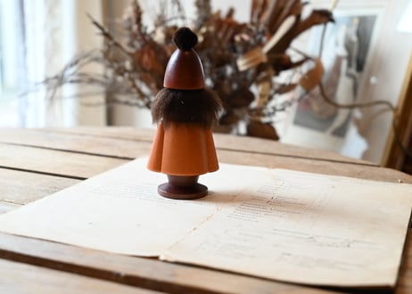 Handmade wood｜くるみ割り人形／11cm