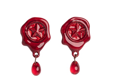 PalnartPoc｜Sealing wax　ペアピアス