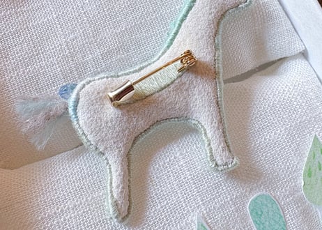 ソノトキノキブン｜horse brooch