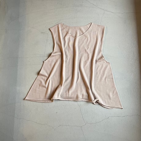 Aラインwoolベスト