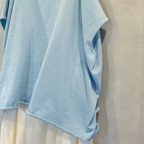 ショートタートルゆったりプルオーバー　40/2