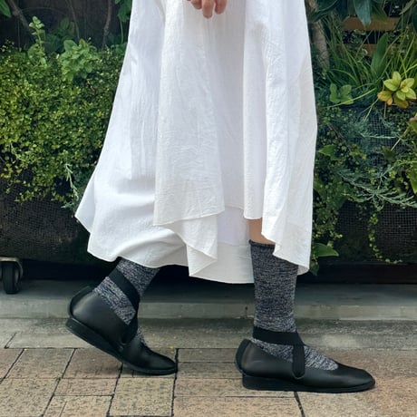 ＋Lamé綿くつ下