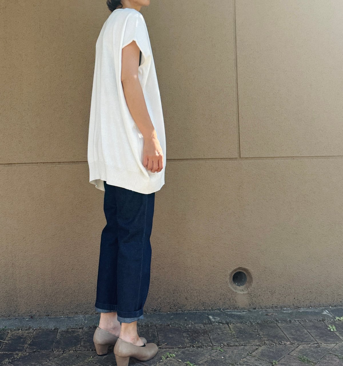 ゆったりプルオーバー 裾リブ | mokono web store