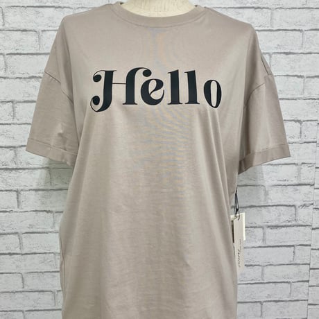 helloロゴTシャツ