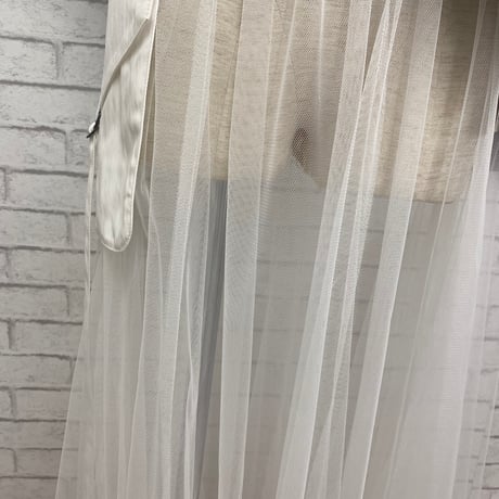 大人シアー巻きスカート