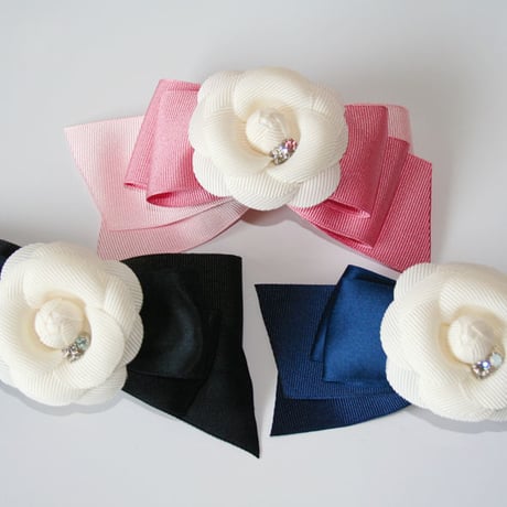 カメリアリボンバレッタ