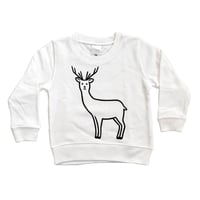 SAFE DEER (sweat/white/KIDS)
