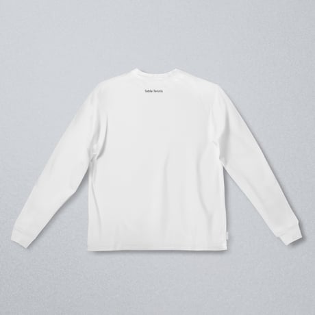 Noritake "Table Tennis" Long Sleeve Tee (white)