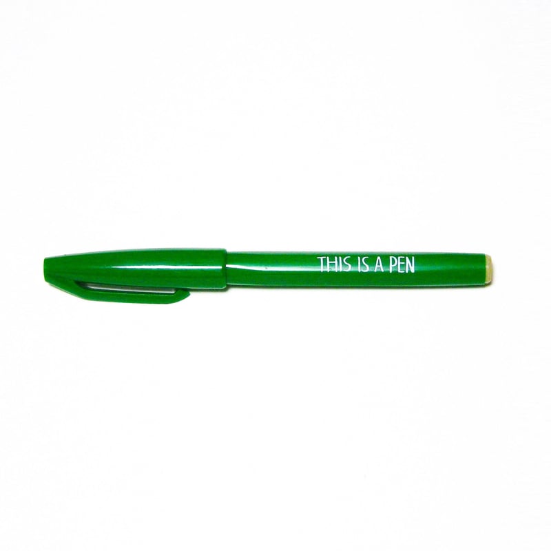 筆記具 This is a pen. THIS IS A PEN（緑） | N store