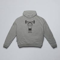 Noritake "Weightlifting" Pullover Hoodie Without Pocket (grey)