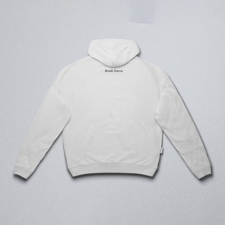 Noritake "Break Dance" Pullover Hoodie Without Pocket (white)