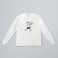 Noritake "Table Tennis" Long Sleeve Tee (white)