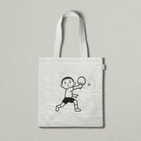 Noritake "Table Tennis" Graphic Tote Bag