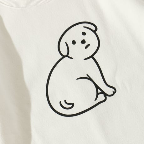 NOT SCARY DOG (sweat/white)