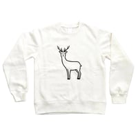 SAFE DEER (sweat/white)
