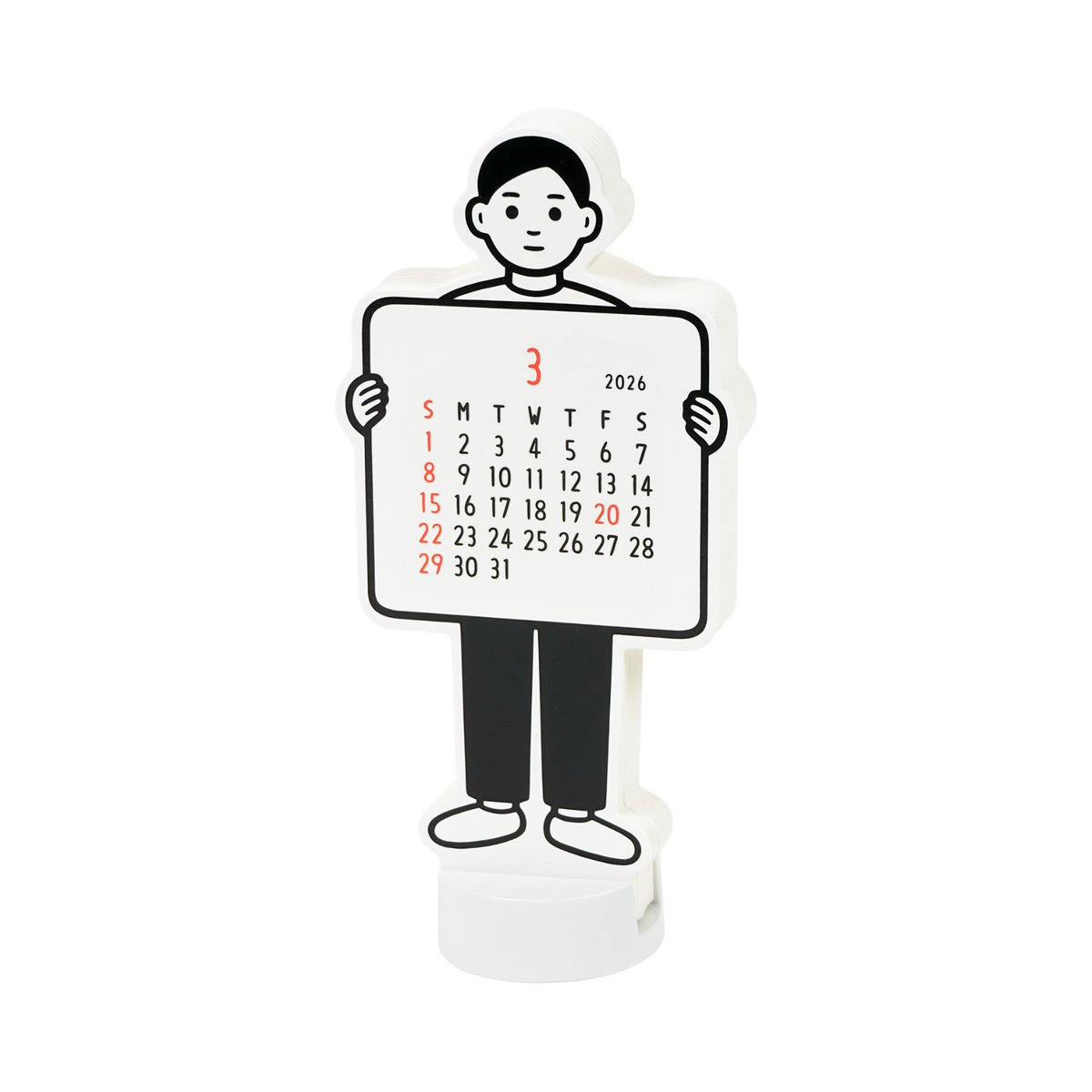 ダイタク カレンダー 2026 DIECUT CALENDAR (boy) | N store