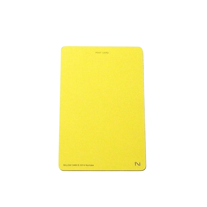 YELLOW CARD(postcard) | N store