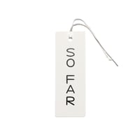 SO FAR(bookmark)