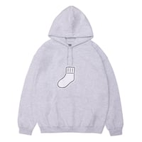 UP+N 21FW SWEAT HOODIE “SOX” (gray)