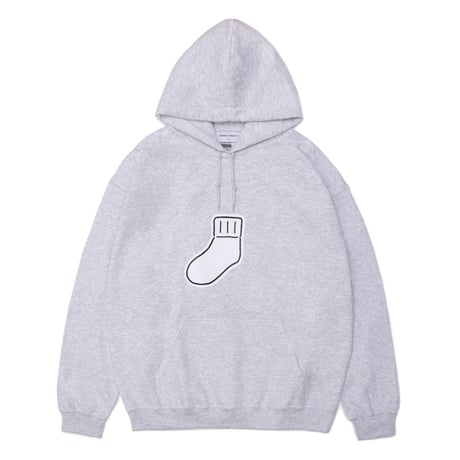 UP+N 21FW SWEAT HOODIE “SOX” (gray)