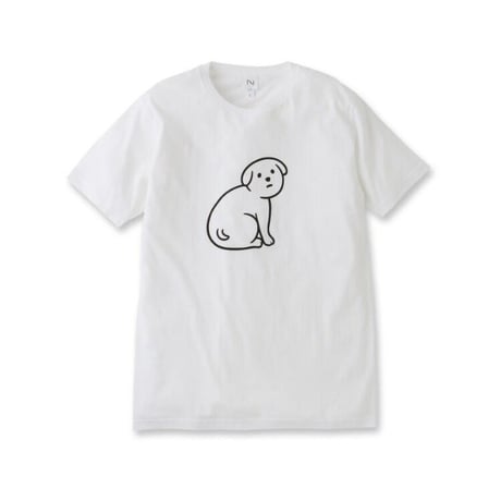 NOT SCARY DOG (white)