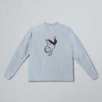 Noritake "Break Dance" Long Sleeve Tee (baby blue)