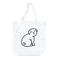NOT SCARY DOG (totebag)
