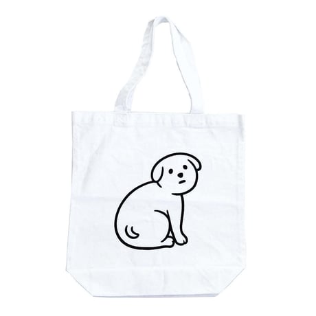 NOT SCARY DOG (totebag)