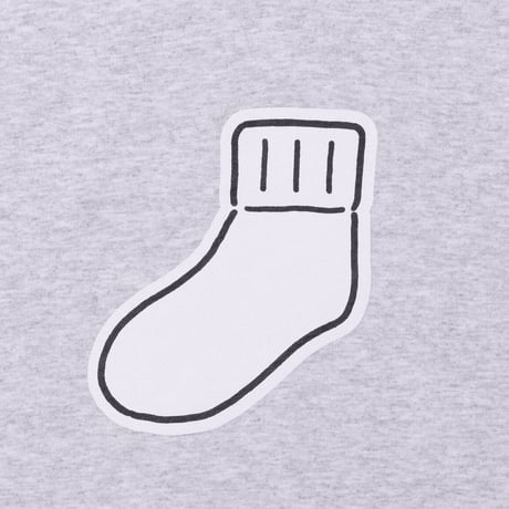 UP+N 21FW SWEAT HOODIE “SOX” (gray)