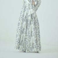 SHIROMA 25S/S Botanical wide slacks