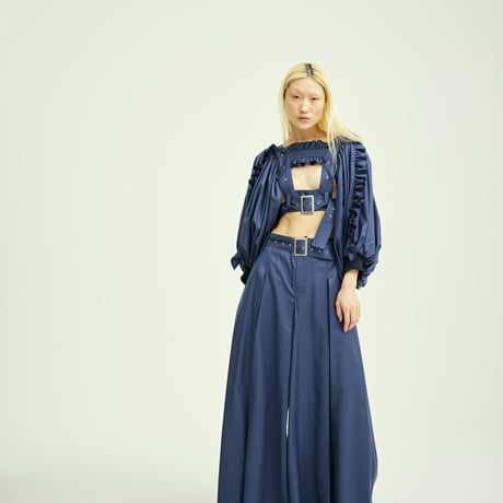 SHIROMA 25-26A/W wide slacks