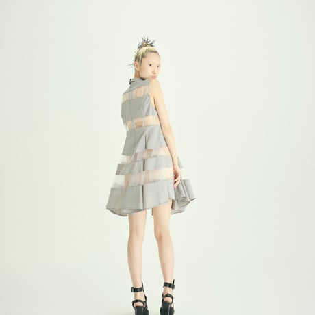 SHIROMA 26S/S Border dress