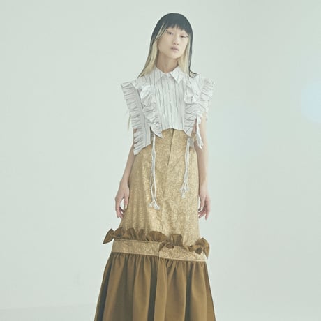 SHIROMA 24S/S frill blouse