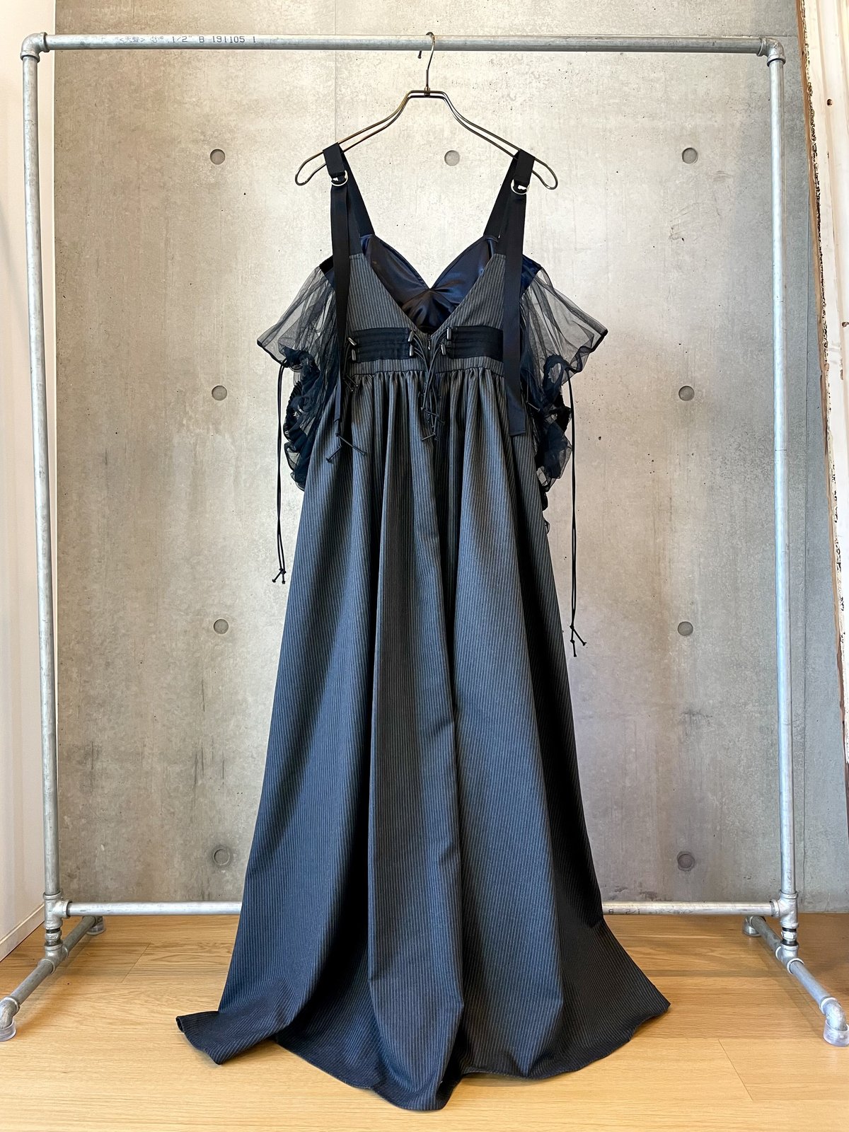 SHIROMA 23-24A/W suspenders dress | gusucuma