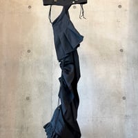 SHIROMA 24-25A/W layered spindle pants